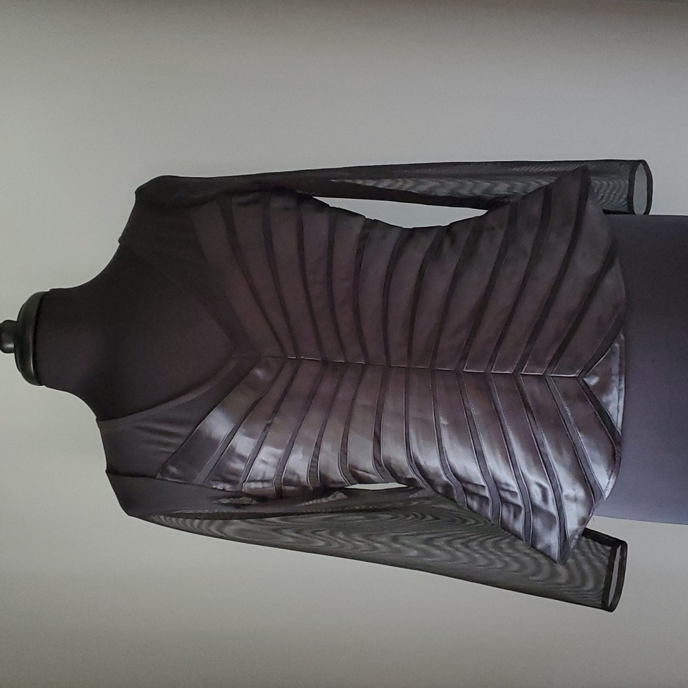 Cute, Dressy, Black Top, Size 10